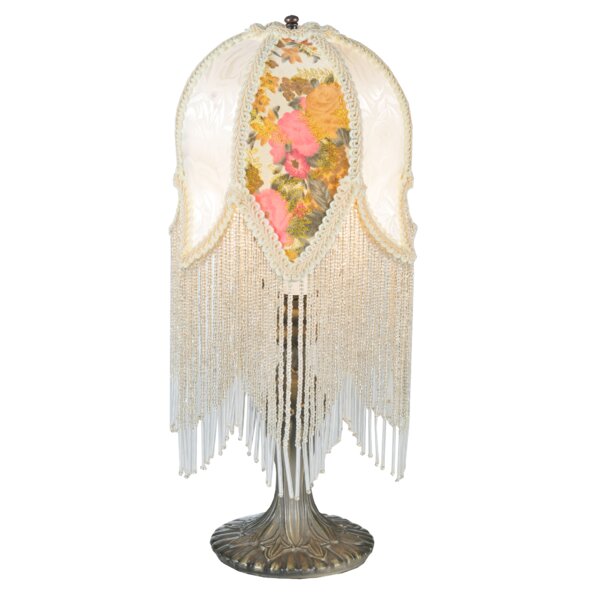 victorian table lamps with fringe