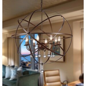 Jossie 8-Light Globe Pendant