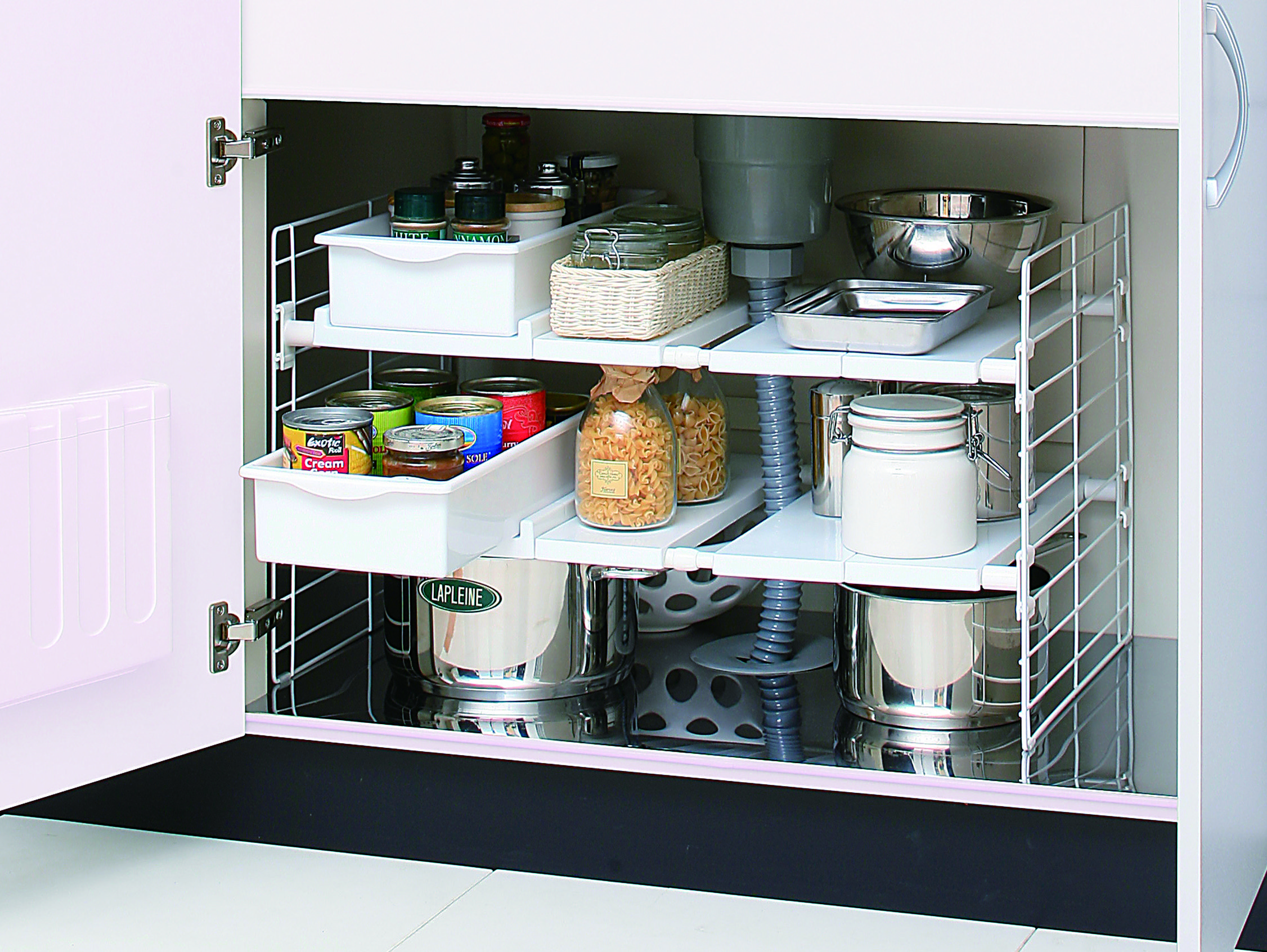Iris Under Sink Multi Drawer Organizer Reviews Wayfair Ca