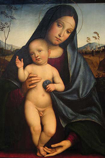 Buyenlarge Madonna And Child By Francesco Francia Painting Print