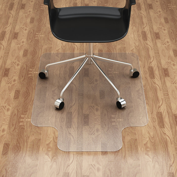 Langria Hard Floor Beveled Chair Mat Reviews Wayfair