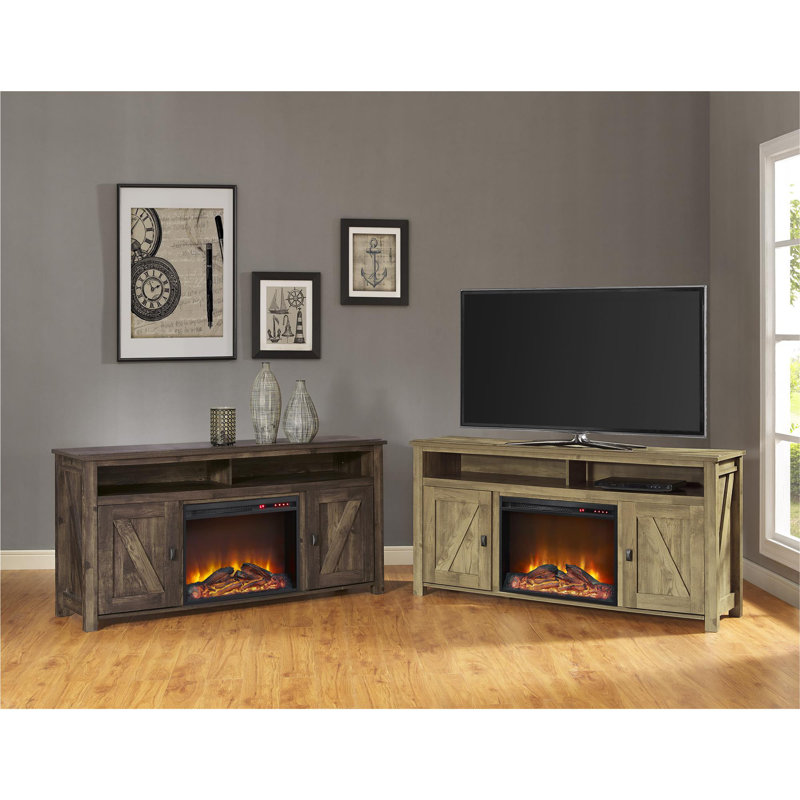 Mistana Whittier Tv Stand For Tvs Up To 65 With Electric