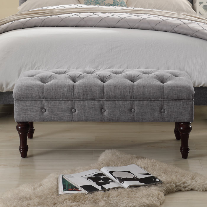 Ophelia Co Suellen Tufted Upholstered Bedroom Bench Reviews