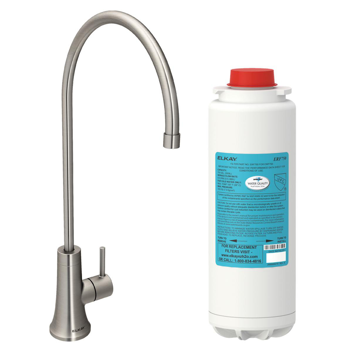 Elkay Avado Single Lever Filtered Beverage Faucet & Reviews Wayfair
