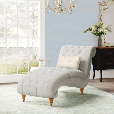 huskins tufted chaise lounge