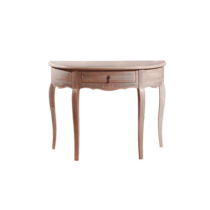 August Grove Chun Half Moon Console Table Wayfair Ca