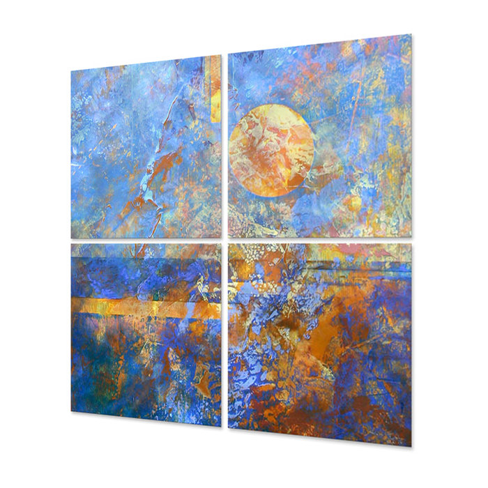 All My Walls Rebirth By Marianne Hornbuckle 4 Piece Painting Set