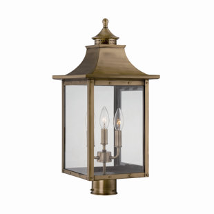 Best Dillion Outdoor 3-Light Lantern Head By 17 Stories Outdoor Lighting Dillion Outdoor 3-Light Lantern Head By 17 Stories Outdoor Lighting