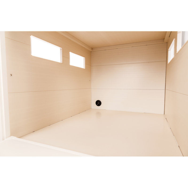 litter box in basement