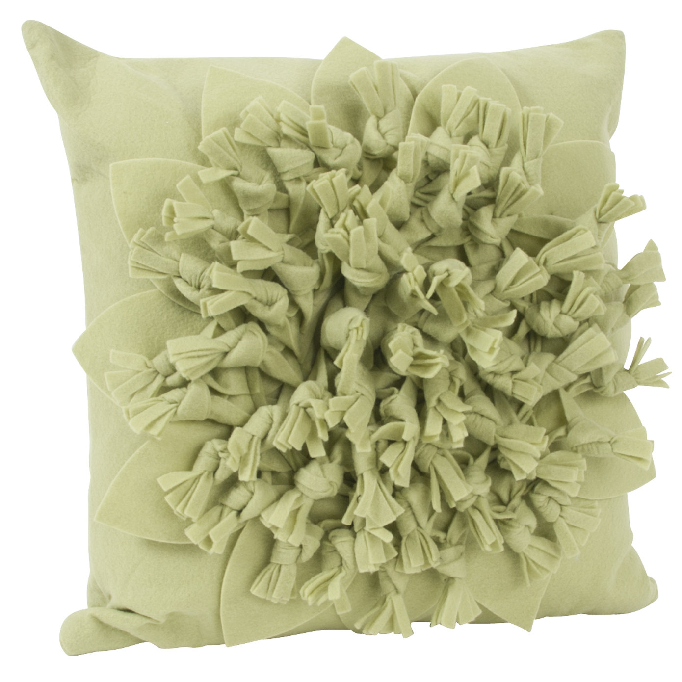 August Grove Montrose Felt Throw Pillow Reviews Wayfair