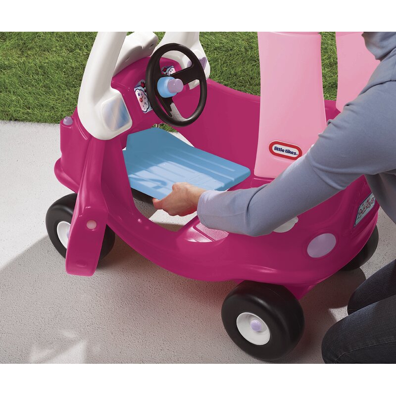 little tikes pink push car