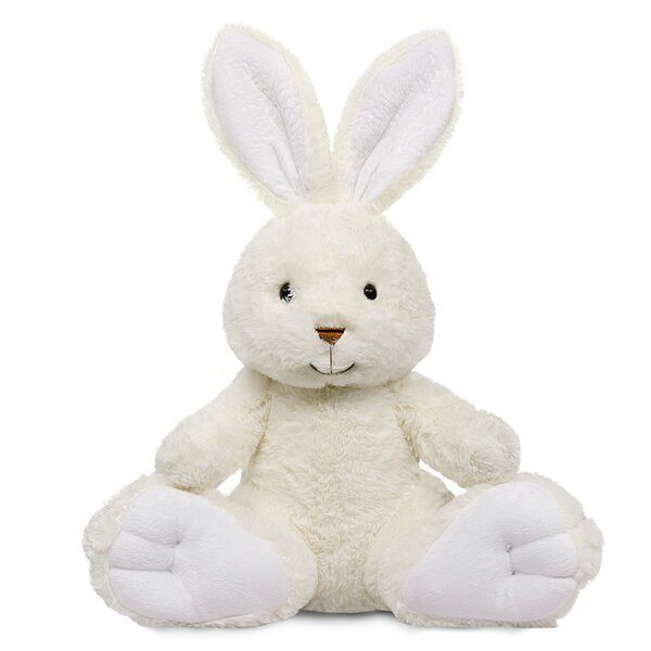 Giant Rabbit Long Ear Plush Soft Toy Animal Doll Stuffed With Rose Gift 