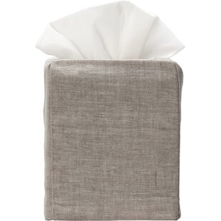 Linen Tissue Box Cover | Wayfair