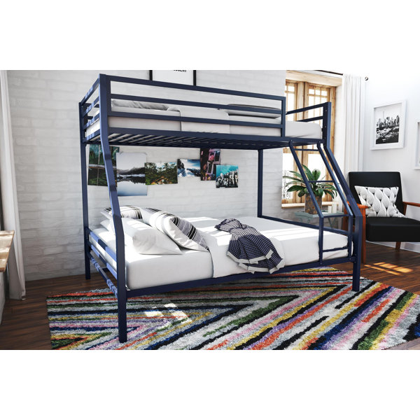 Navy Blue Bunk Bed Wayfair