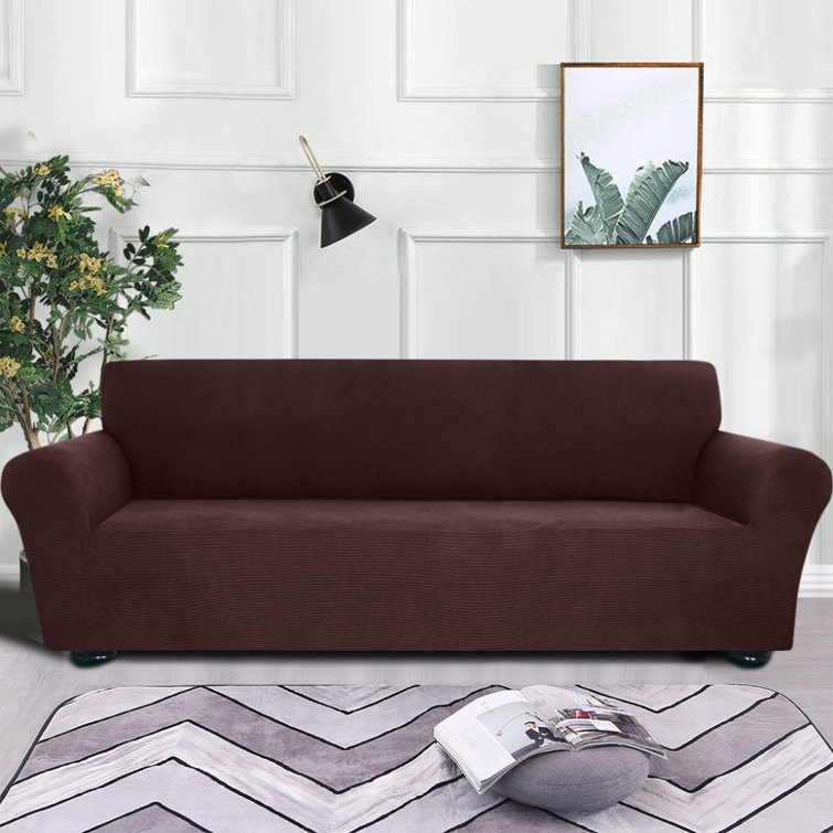 2-piece Set Waterproof Elastic Stretch Sofa Cover Slipcover Furniture Protector 