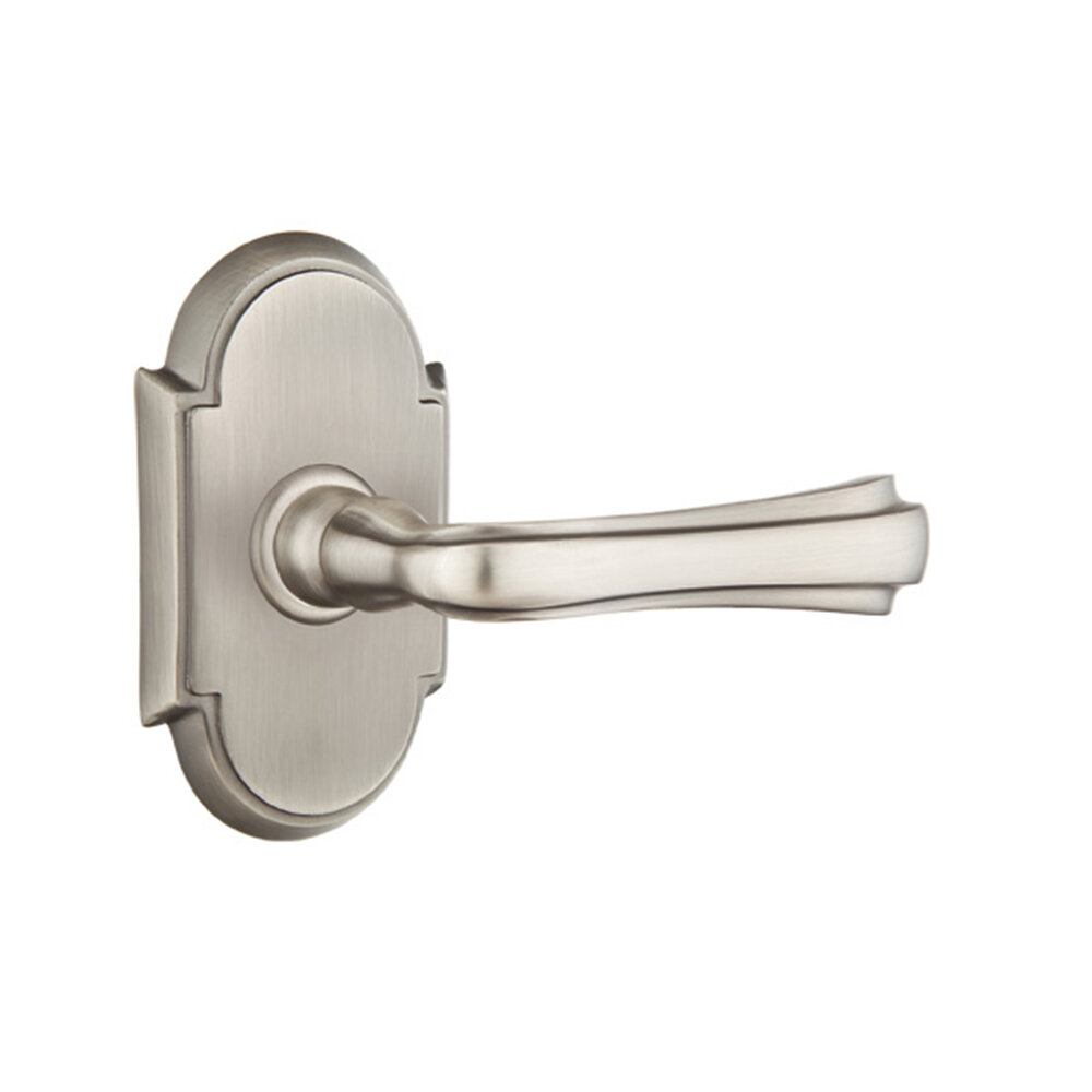 Emtek Wembley Passage (Hall & Closet) Door Lever with Rosette | Wayfair