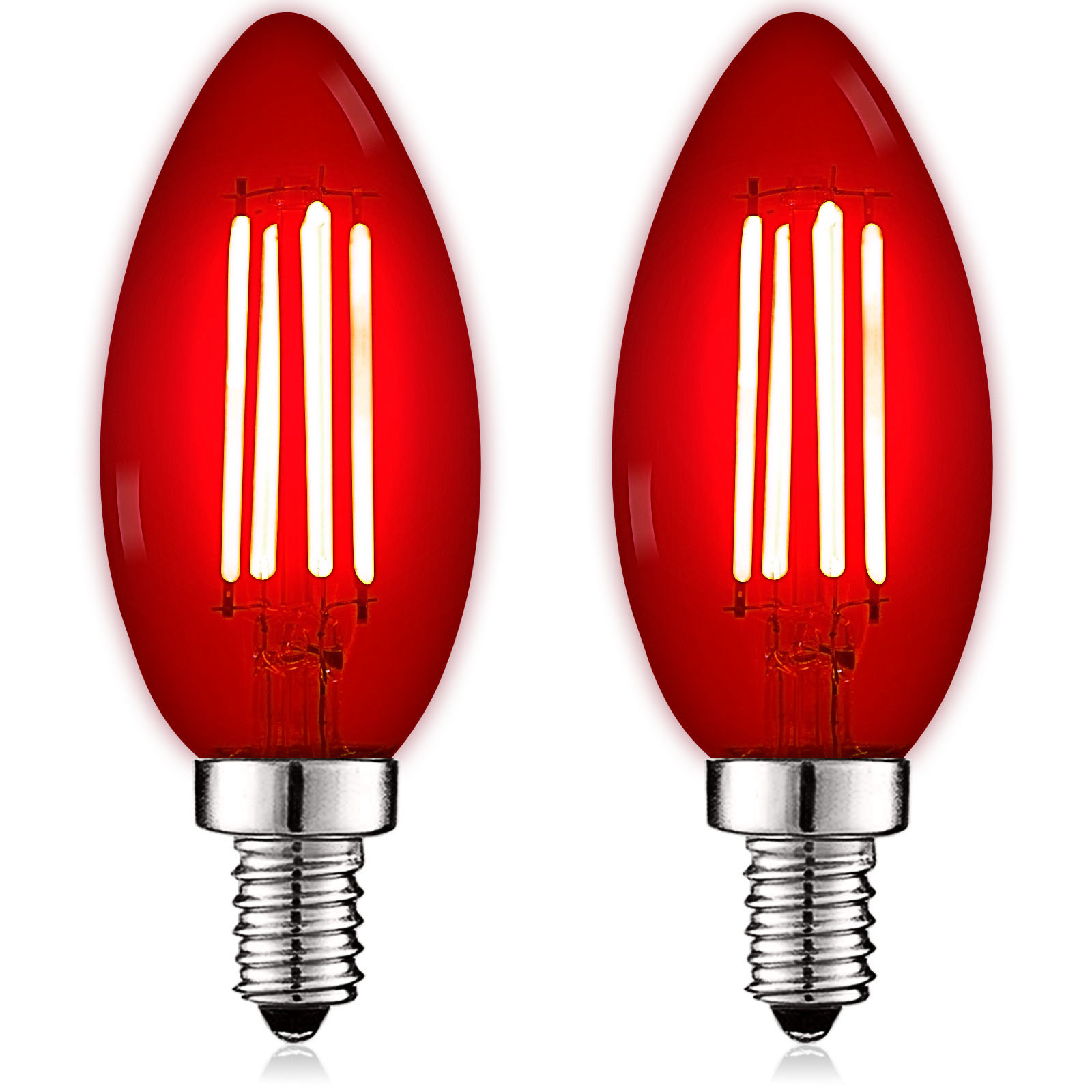 40 watt red light bulb