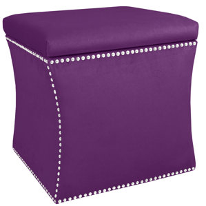 Christon Nail Button Storage Ottoman b..