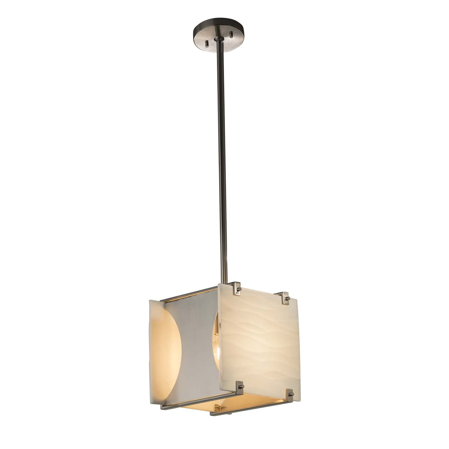 Brayden Studio Keyon 1 Light Single Square Rectangle Pendant Wayfair