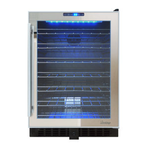 54 Bottle Dual Zone Freestanding Wine Cooler by ..