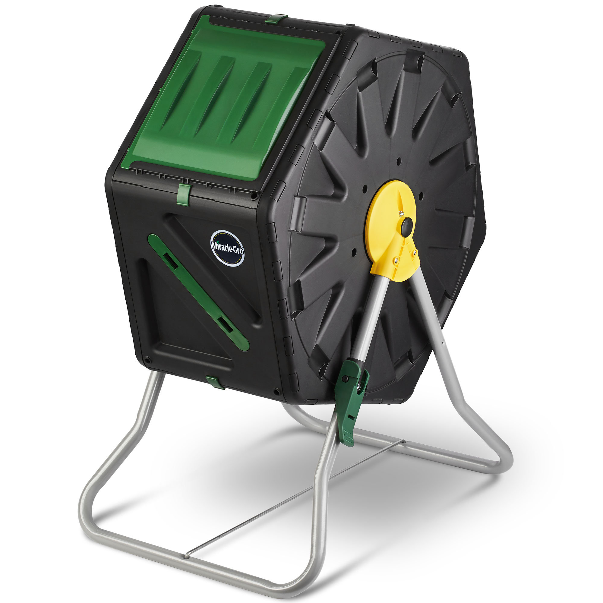 Dfomer 18 5 Gal Tumbler Composter Reviews Wayfair Dfomer 18 5 Gal Tumbler Composter