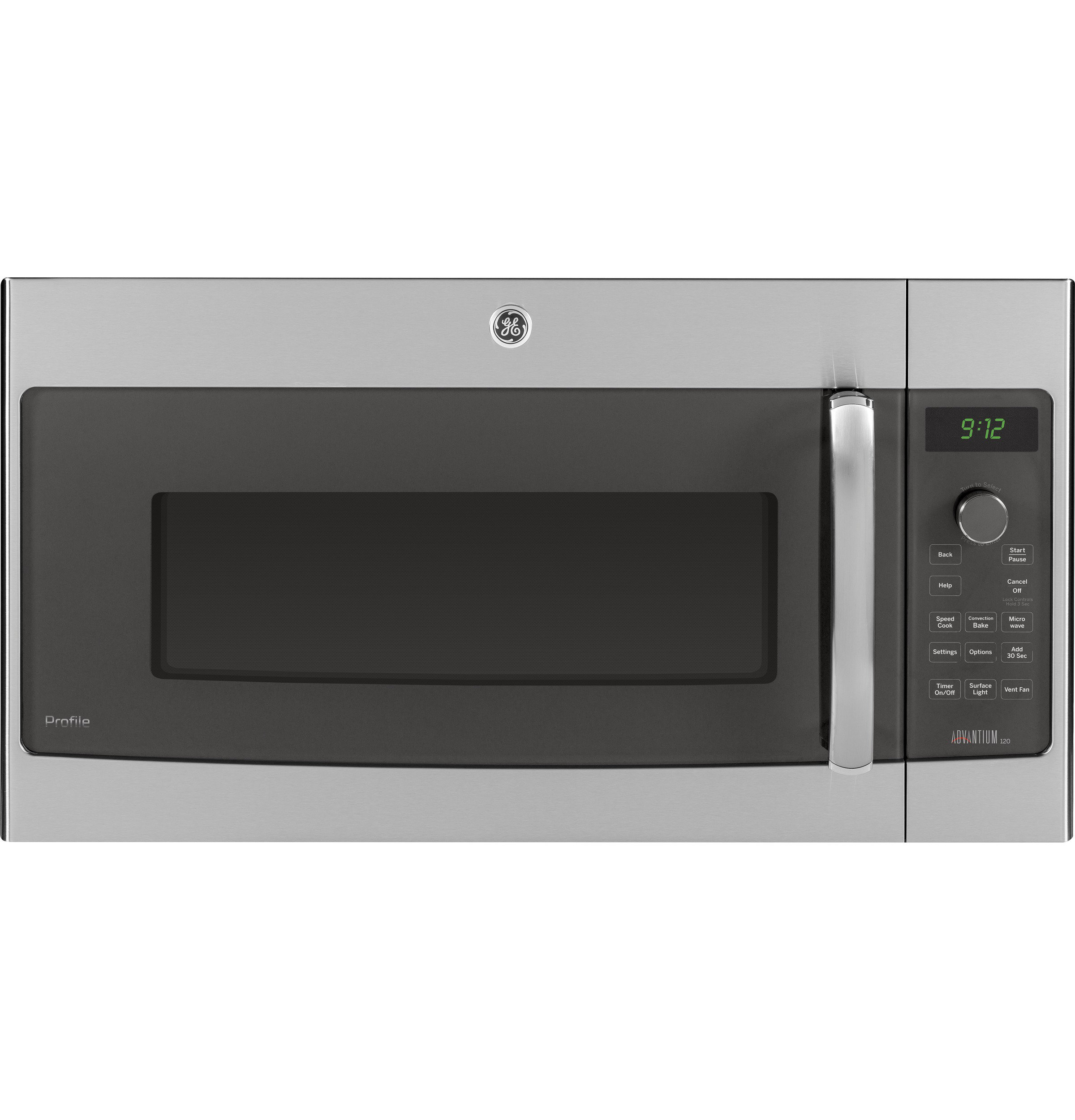 Ge Profile 30 1 7 Cu Ft Over The Range Convection Microwave Range Convection Microwave