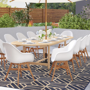 Alshain Teak 11 Piece Dining Set