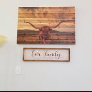 Millwood Pines 'Longhorn' Photographic Print on Wood 
