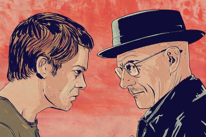 East Urban Home Dexter And Morgan Painting On Wrapped Canvas Wayfair