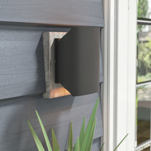 Best Leilla LED 2-Light Outdoor Flush mount By Orren Ellis Outdoor Lighting Leilla LED 2-Light Outdoor Flush mount By Orren Ellis Outdoor Lighting