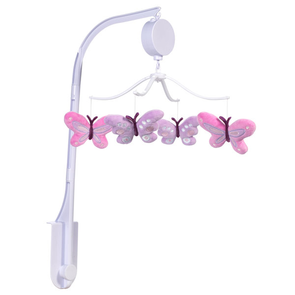 butterfly cot mobile