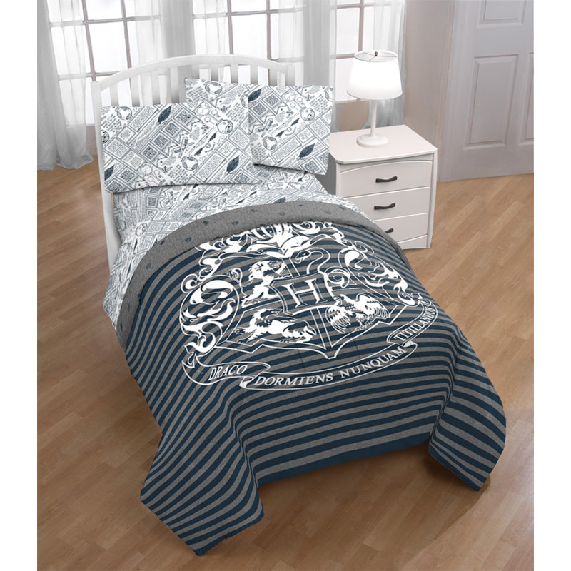Warner Brothers Harry Potter Draco Dormiens Reversible Comforter Set Reviews Wayfair