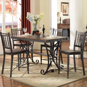 Alicia Pub Table by Fleur De Lis Living