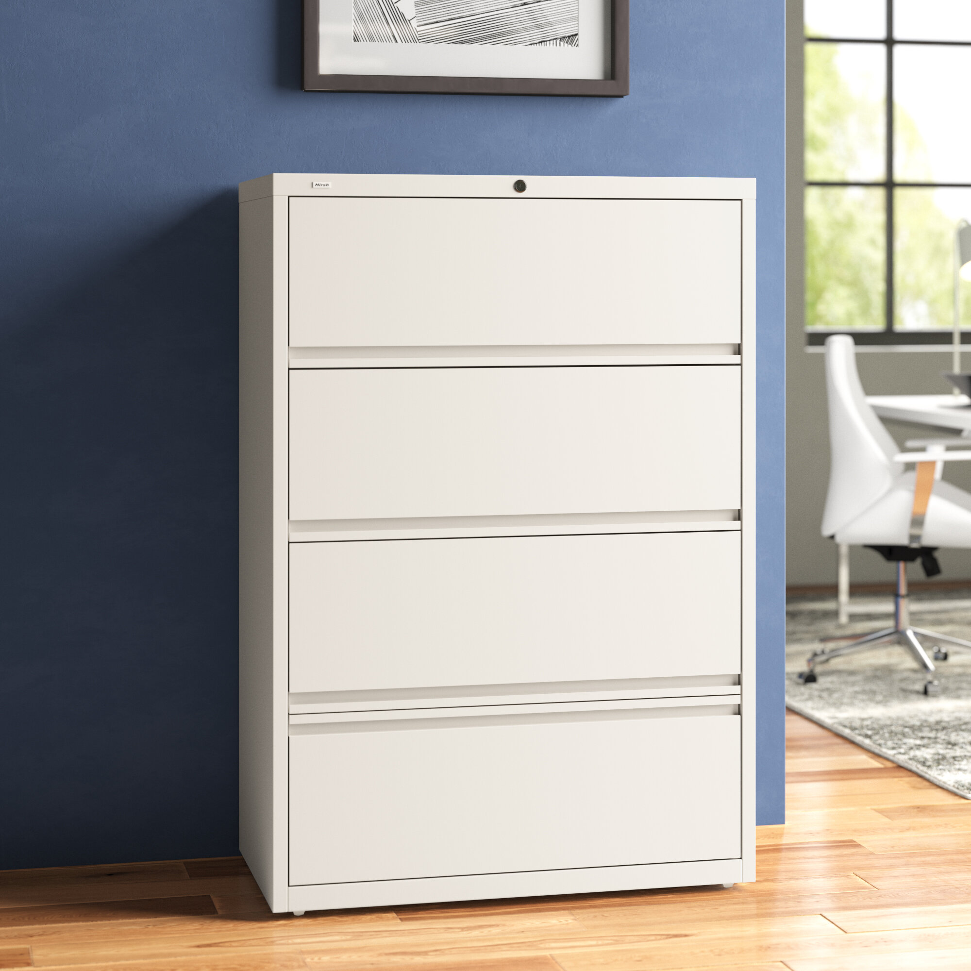 Symple Stuff Finnigan 4 Drawer Lateral Filing Cabinet Wayfair