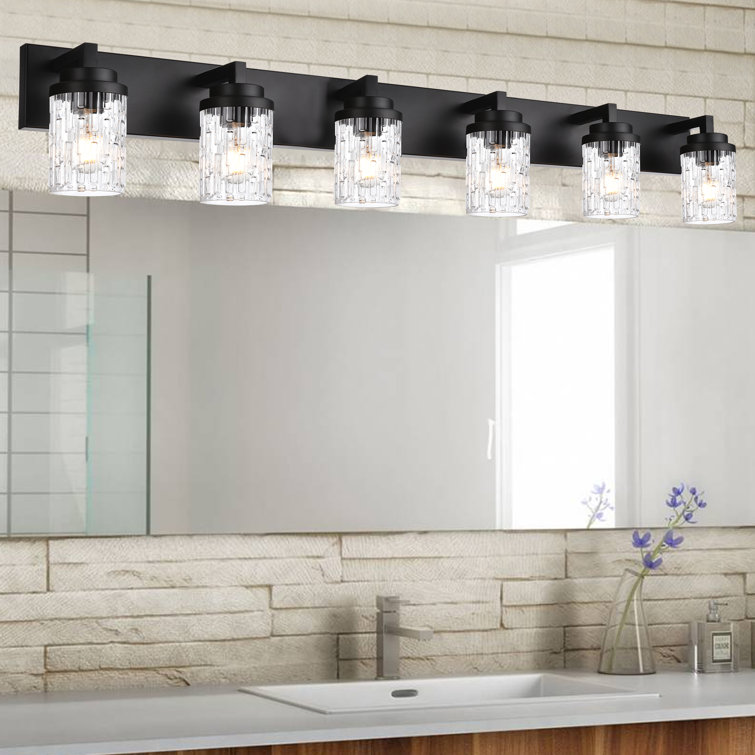 6 light bathroom vanity light