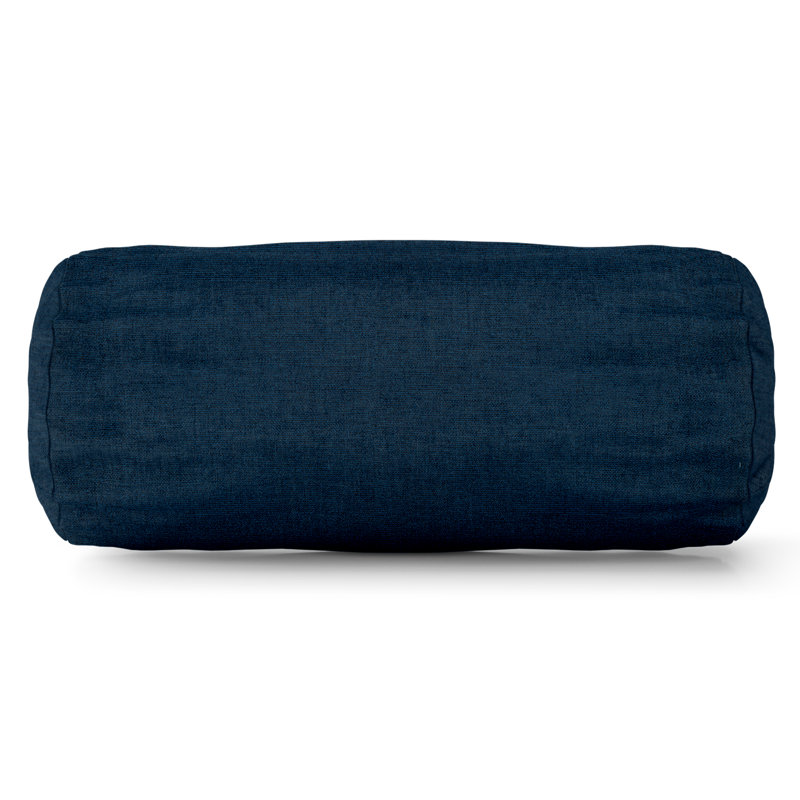 Alcott Hill Vintondale Indoor Outdoor Solid Round Bolster Pillow
