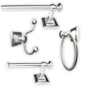 Madison 4 Piece Bathroom Hardware Set