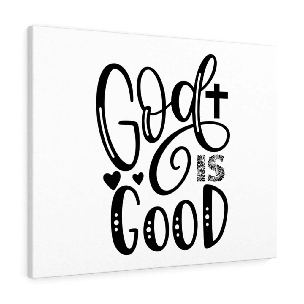 Trinx God Is Good Christian Wall Art Print Ready To Hang Wayfair