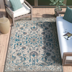 Vintage Distressed Outdoor Rug Wayfair