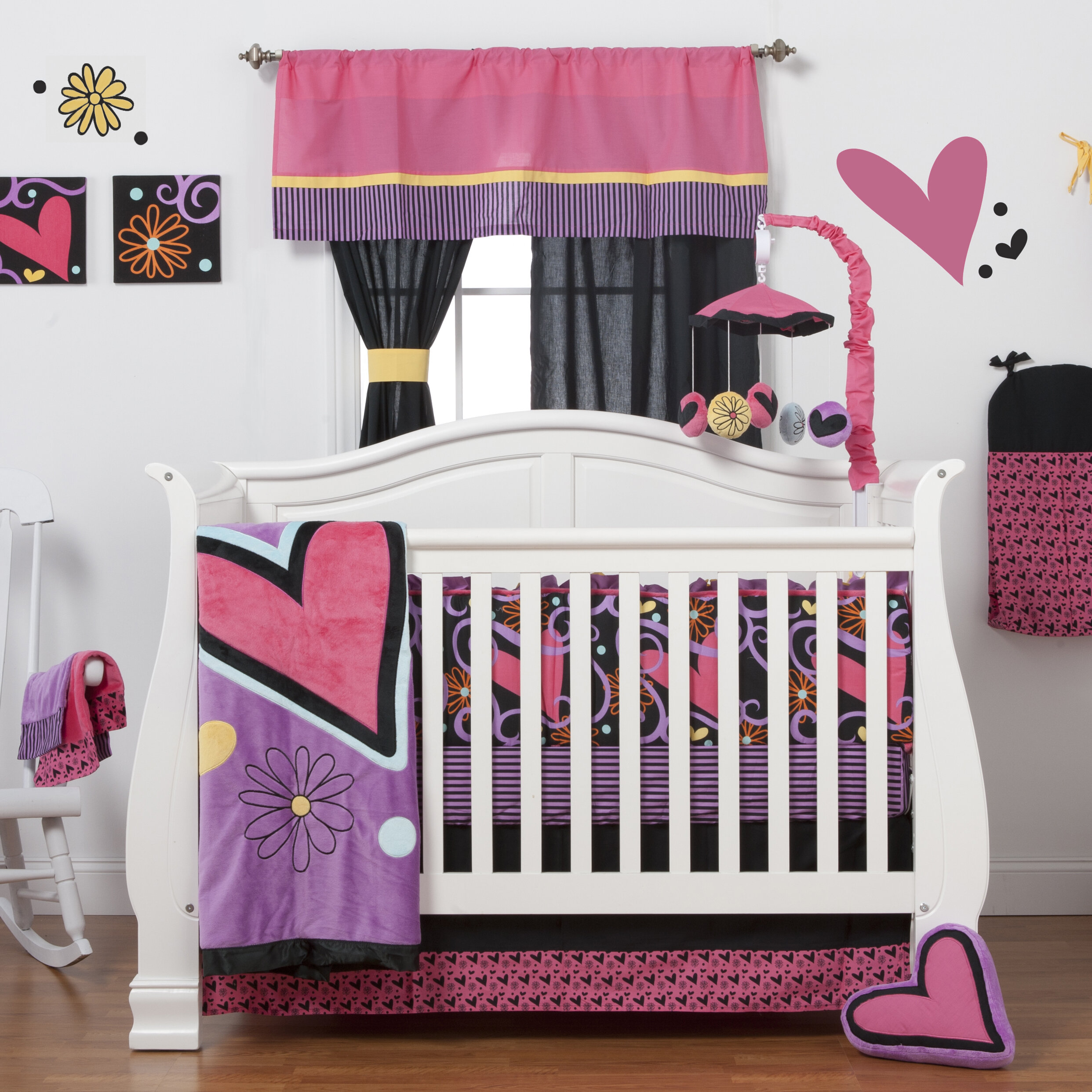 One Grace Place Sassy Shaylee 6 Piece Crib Bedding Set Wayfair