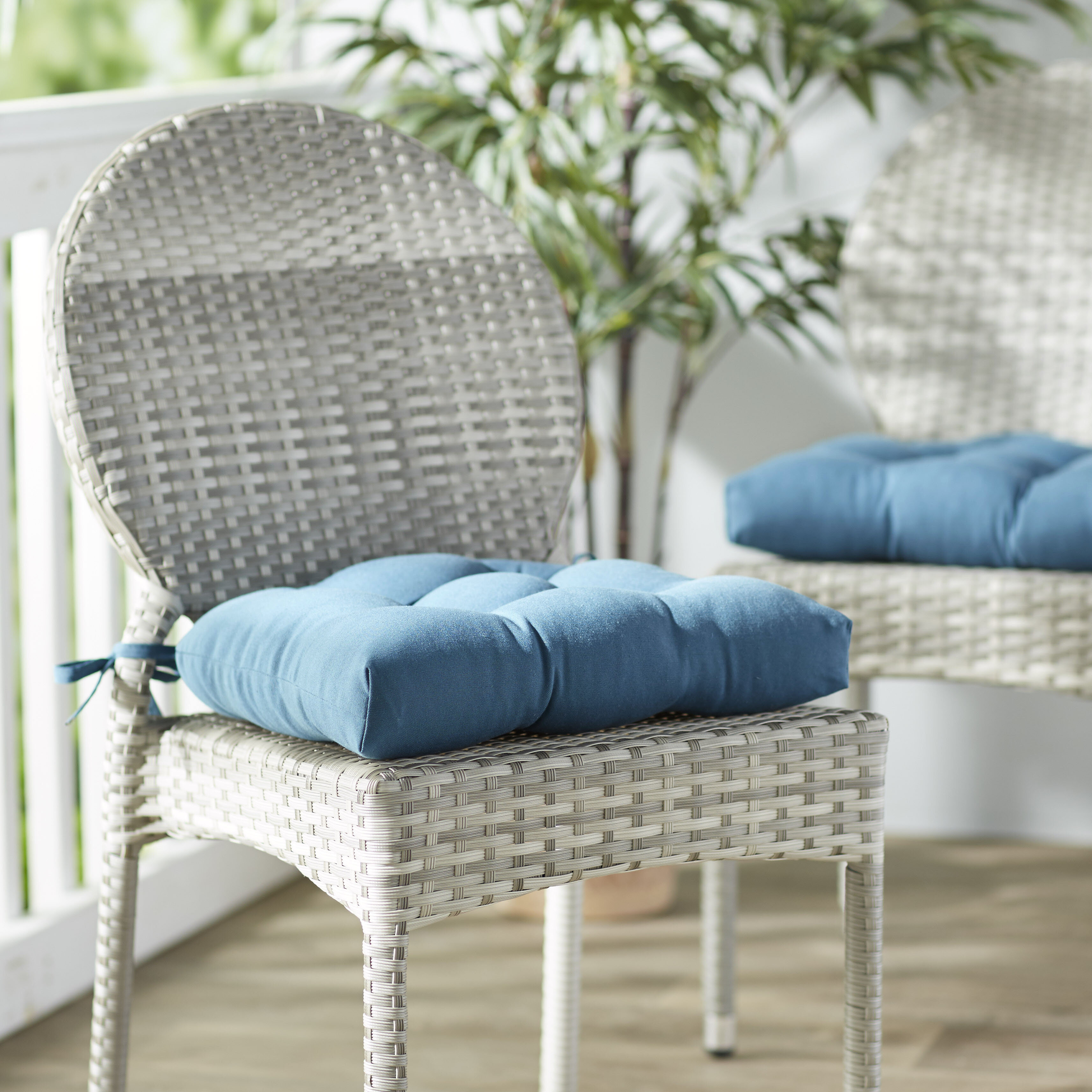 Blue Patio Furniture Cushions You Ll Love In 2020 Wayfair