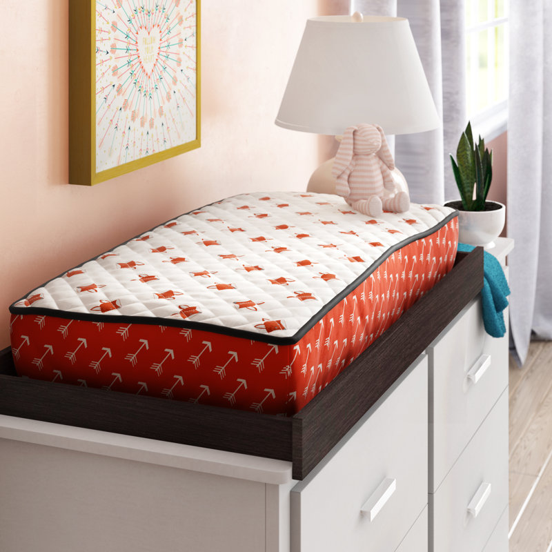 quilted changing pad cover