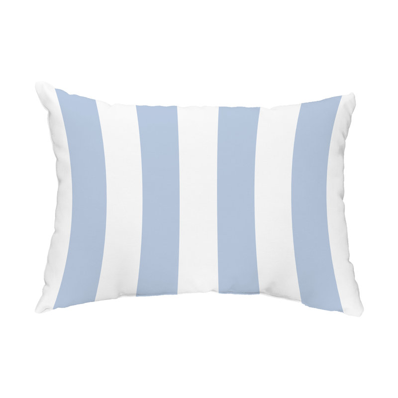 Breakwater Bay Pires Stripe Indoor Outdoor Lumbar Pillow Wayfair