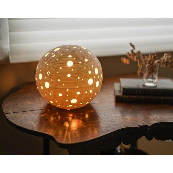 spherical table lamp