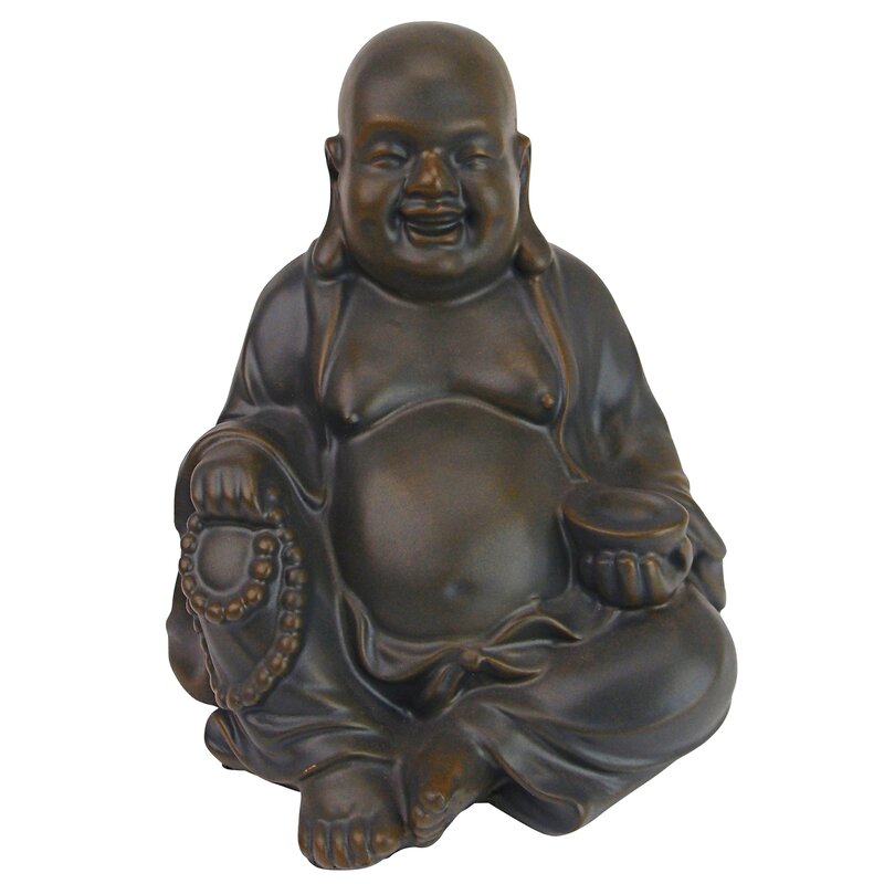 Design Toscano Laughing Buddha Happy Hotei Statue | Wayfair