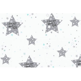 love you to the moon and back crib bedding