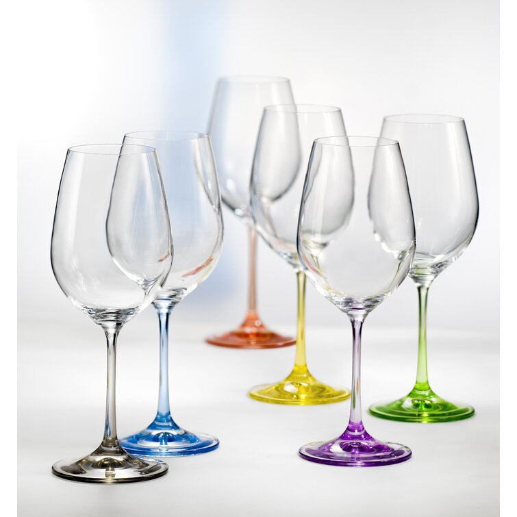 wayfair.com | Ociuso 20 oz. Crystal Red Wine Glass (Set of 6)
