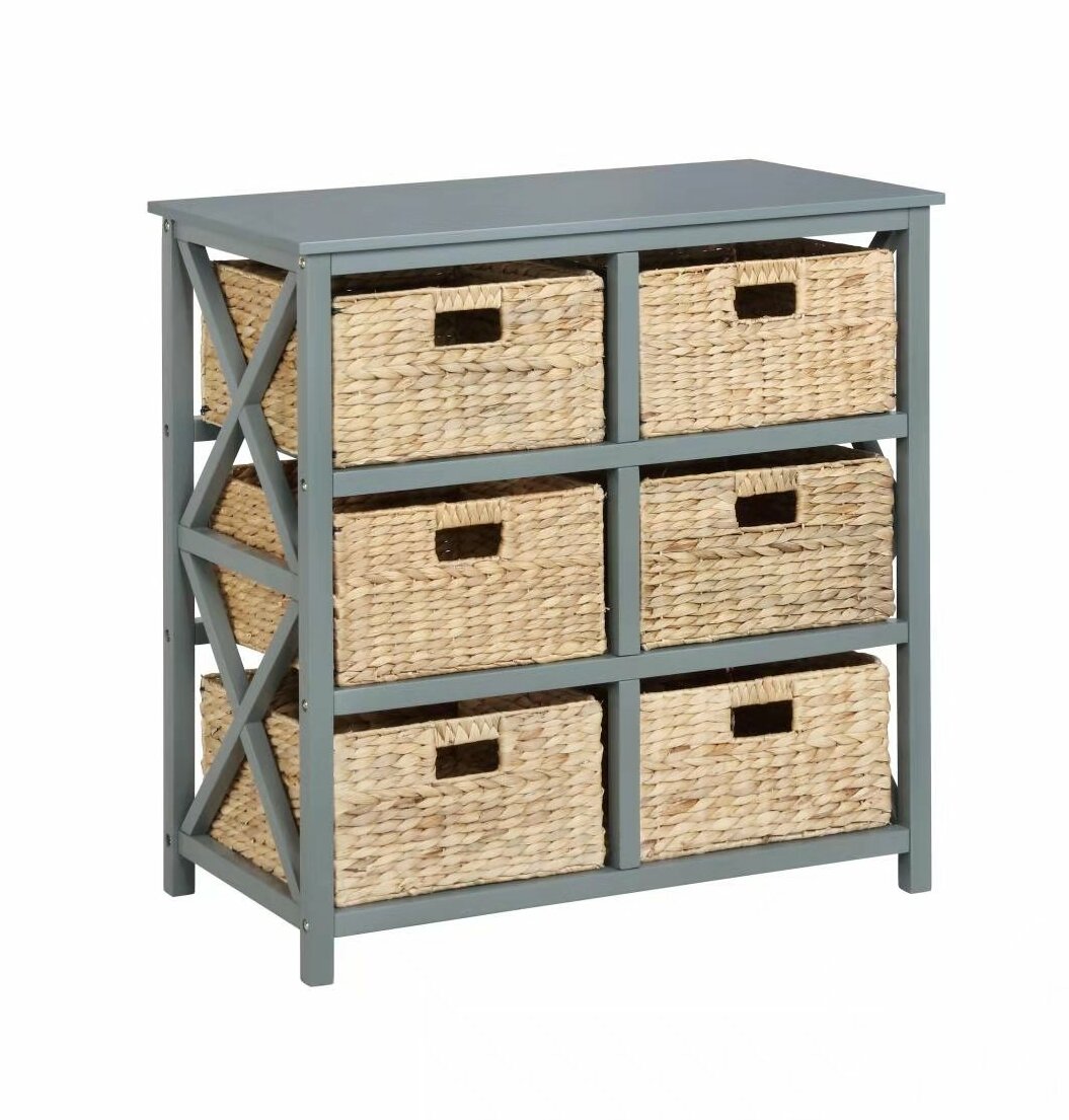 6 drawer storage chest