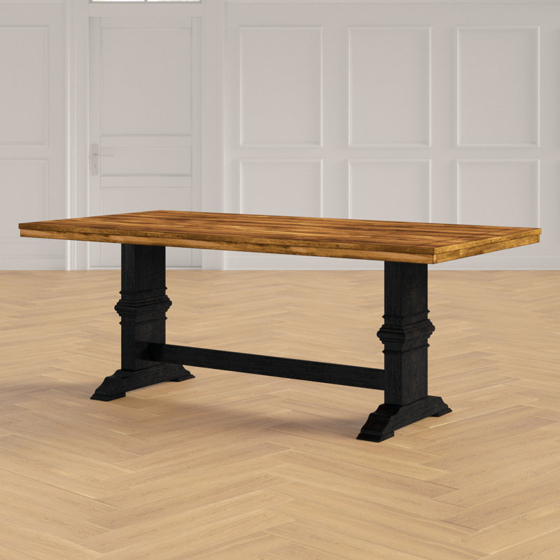 Glenrose Solid Wood Dining Table Reviews Joss Main