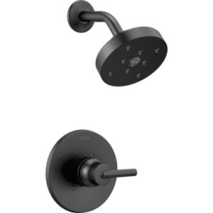 14 Series Monitor Pressure Balance Tub and Shower Faucet Trim with Monitor